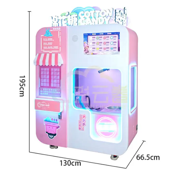Automated Candy Floss Machine